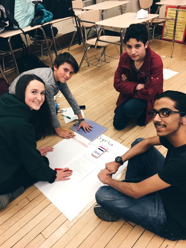 Global Minds, a club that encourages native English speakers to interact with ESL students has helped ESL students become more integrated in school.