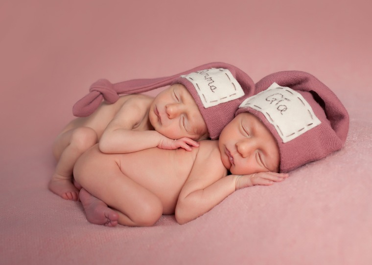  Gia and Gemma are identical girls born on January 26th. 