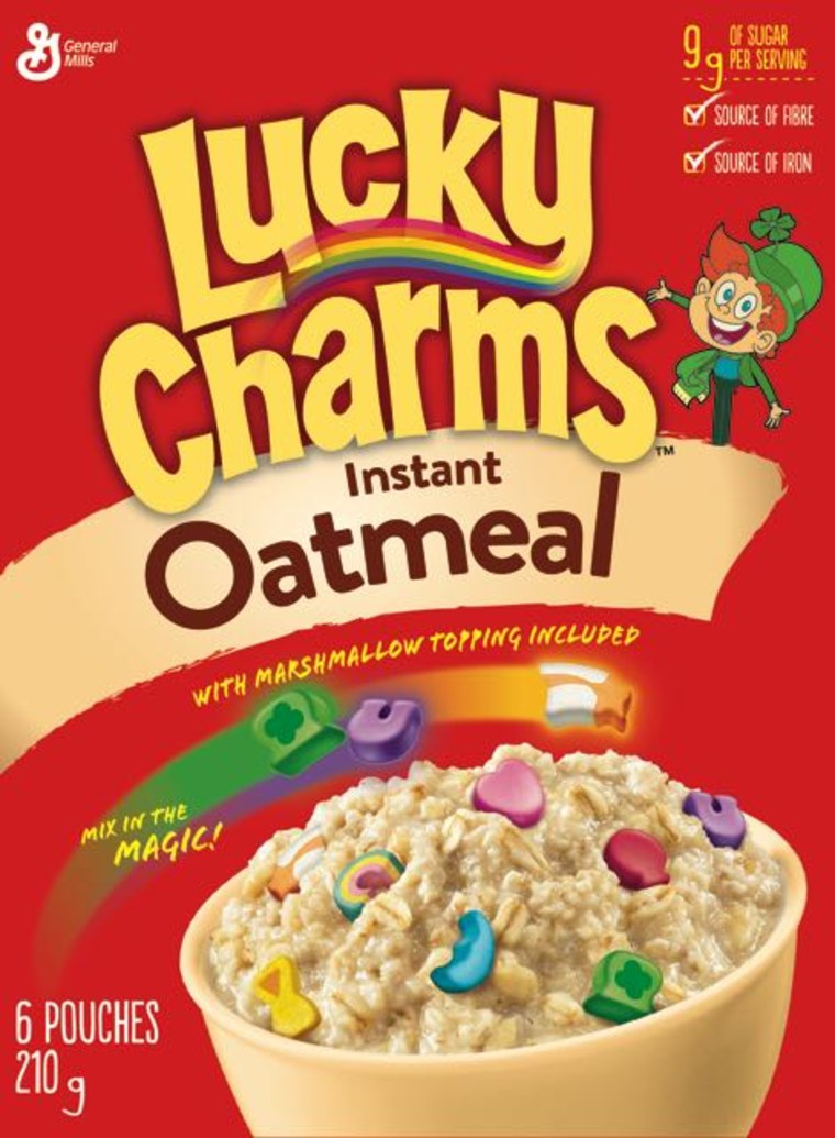 Lucky Charms oatmeal