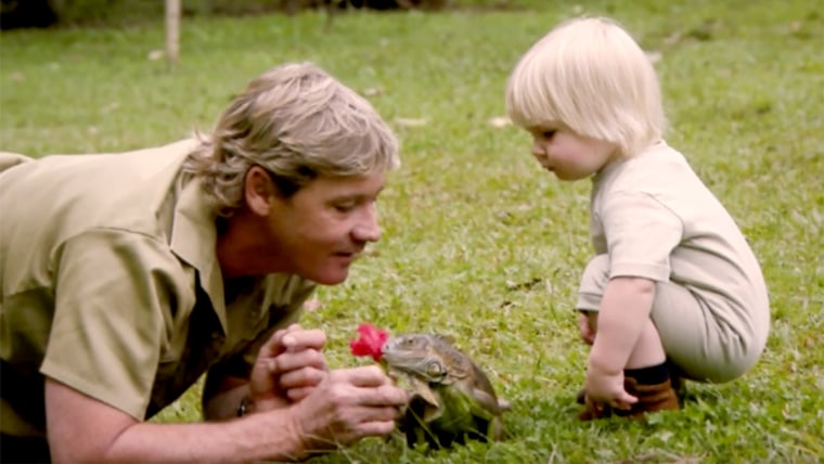 Robert Irwin and Steve Irwin