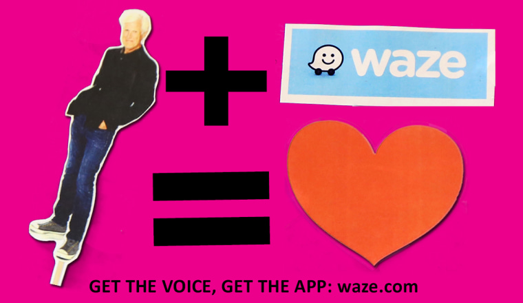 which celebrity voice is on waze now