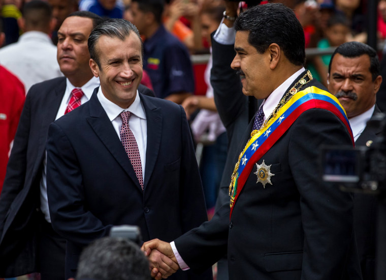 Image: Venezuelan VP El Aissami imposed with sanctions by US Treasury Dept