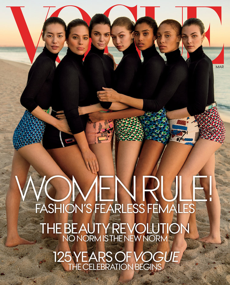 Image: Vogue magazine's March 2017 issue