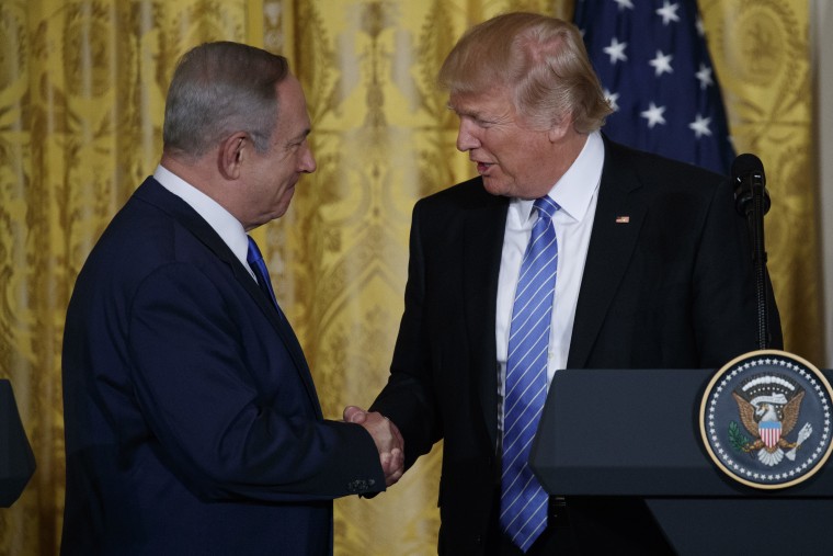 IMAGE: Benjamin Netanyahu and Donald Trump