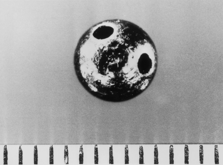 Image: The tiny platinum ball which killed Georgi Markov