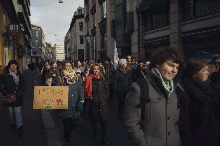 Image: Demonstration in Oslo 