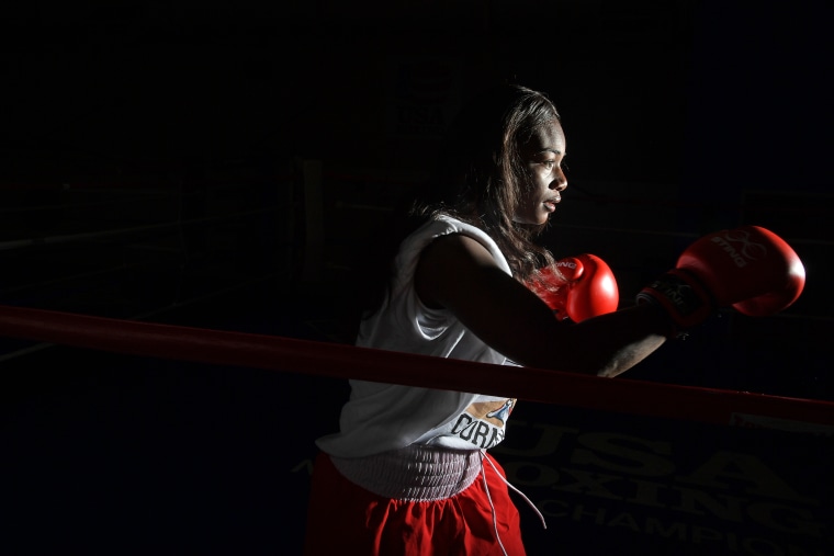 U.S. Olympic boxer Claressa Shields