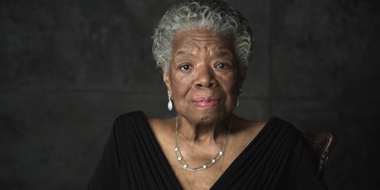 Dr. Maya Angelou on the set of "Oprah's Master Class," circa January 2011.