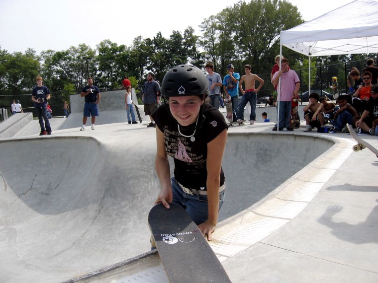 Courtney Payne-Taylor launched “GRO” back in 2006, after skateboarding helped her through a bought of depression.