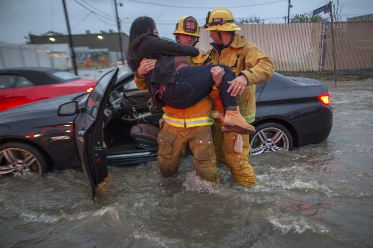 Image: Strongest Storm In Six Years Slams Southern California
