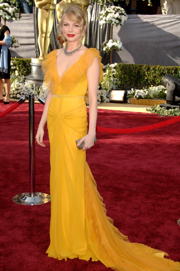 Michelle Williams in Vera Wang at the 78th Annual Academy Awards
