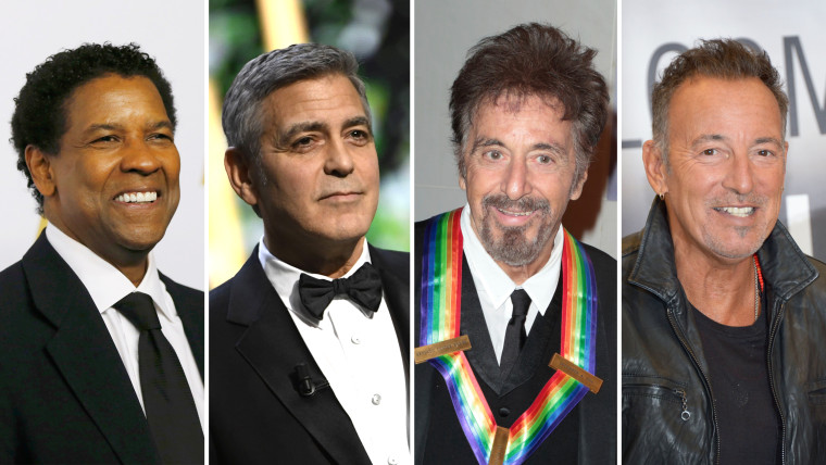 Denzel Washington / George Clooney / Al Pacino / Bruce Springsteen