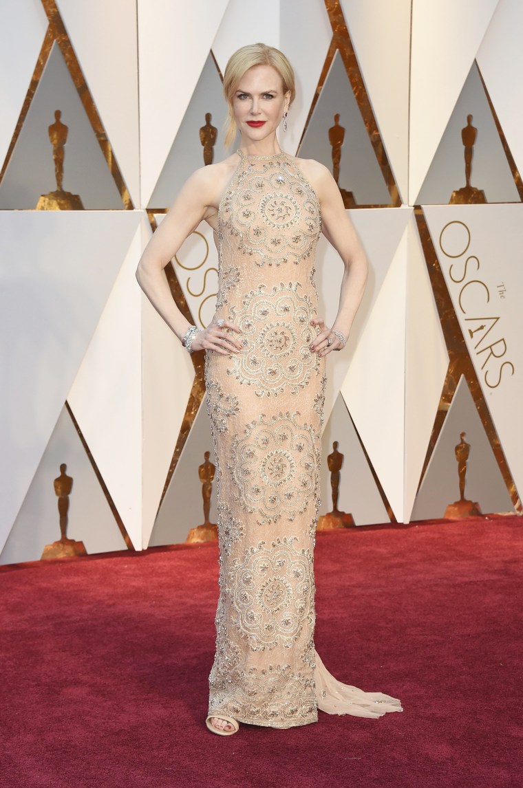 Nicole Kidman Oscars red carpet 2017
