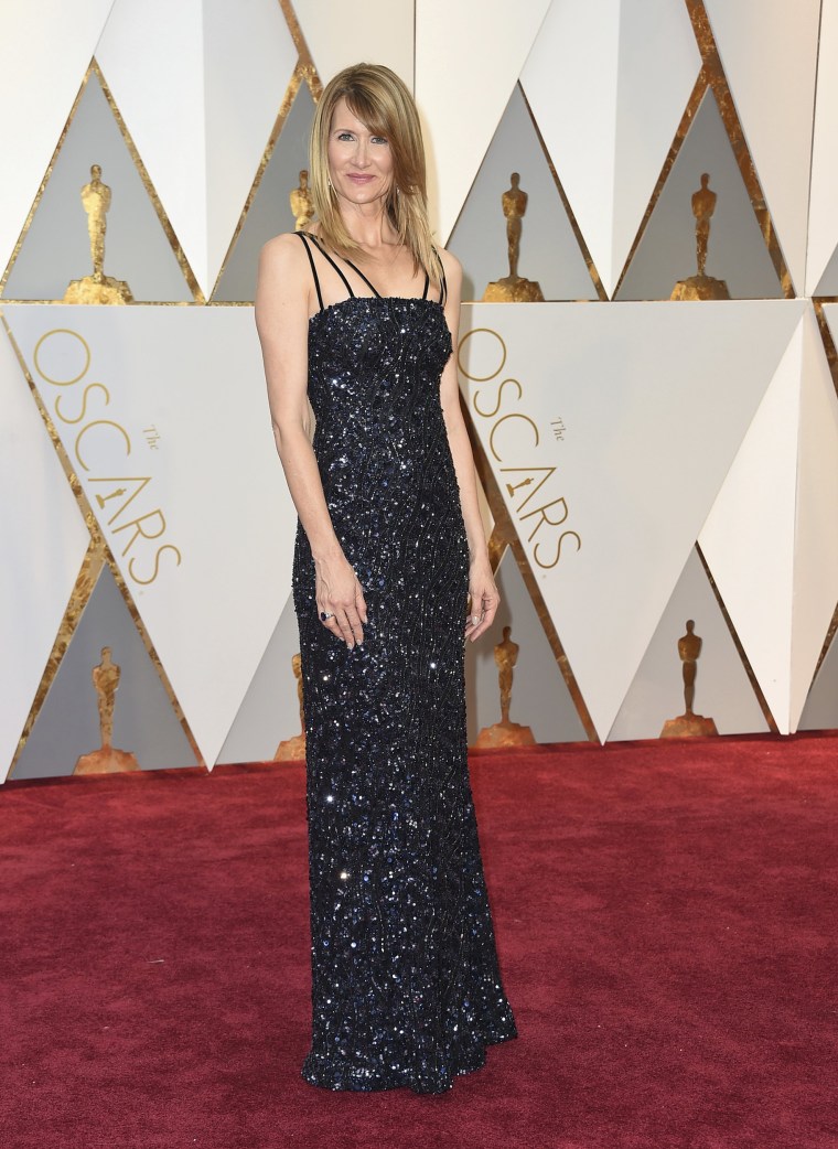 Laura Dern Oscars red carpet 2017