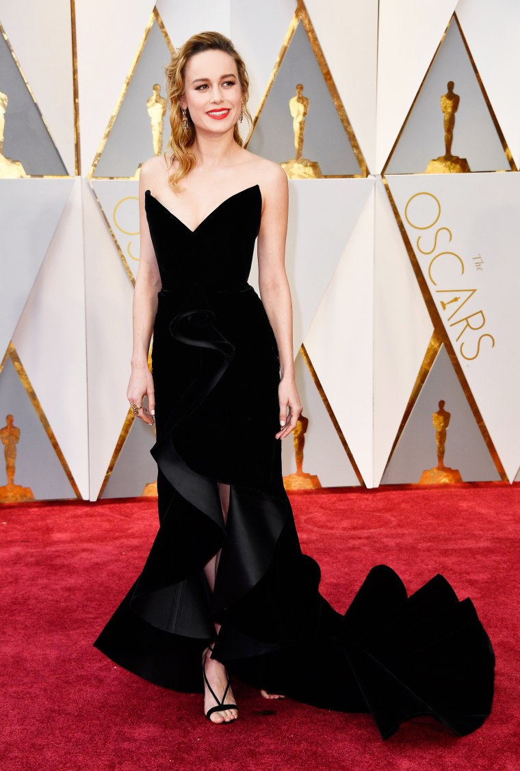 Brie Larson Oscars red carpet 2017