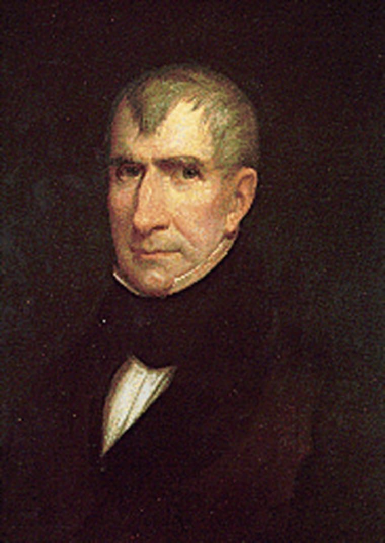 Image: A portrait of U.S. President William Henry Harrison