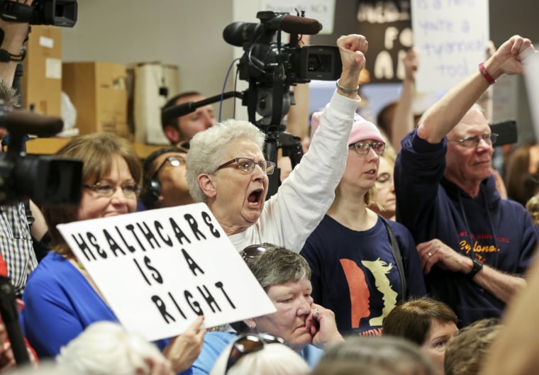 Image: Joni Ernst town hall in Iowa