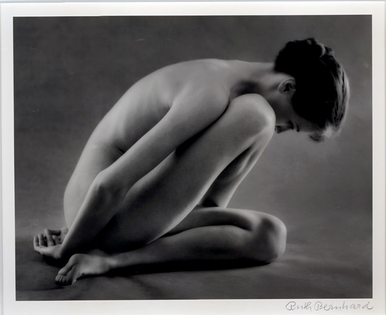 "Folding" (1962) by Ruth Bernhard will exhibited at Expanded Visions: Fifty Years of Collecting at the Leslie-Lohman Museum of Gay and Lesbian Art