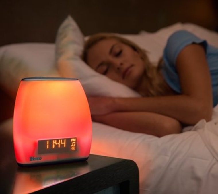 The Zenergy sleep therapy machine is an alarm clock with built-in light and sound therapy features designed to work with your circadian rhythm.