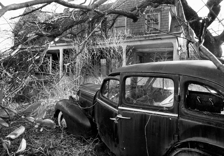 IMAGE: Exterior of Grey Gardens in the 1970s