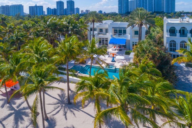 Fashion Designer Tommy Hilfiger's Vibrant House in Miami