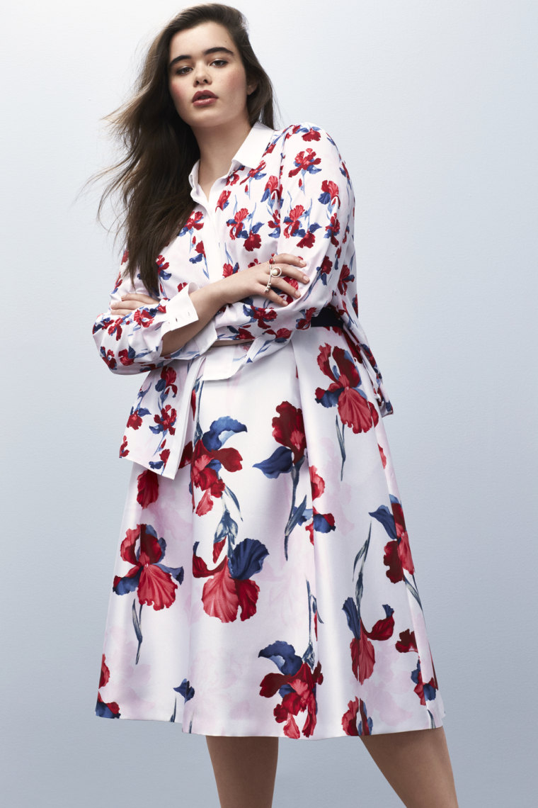Step into spring with florals, thanks to Prabal Gurung's new collection for Lane Bryant.