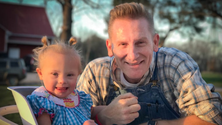 Rory Feek and his daughter Indy.