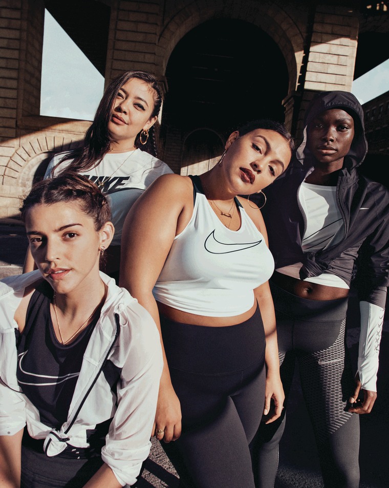 Nike plus sized model photo delights millions of women