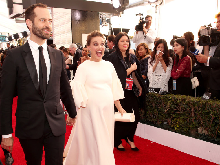 Choreographer Benjamin Millepied and actor Natalie Portman