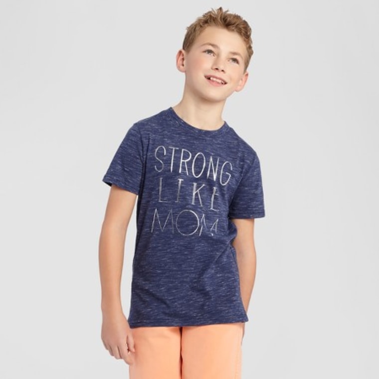 "Strong Like Mom" T-shirts at Target