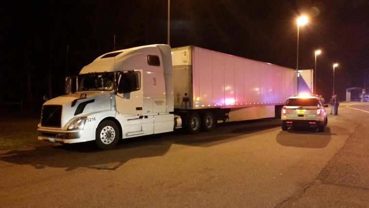 IMAGE: Truck in Florida pursuit