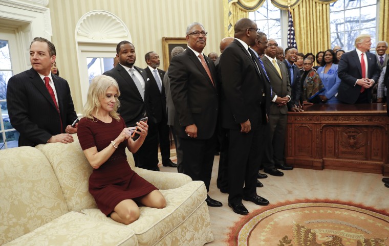 Image: Trump meets with leaders of Historically Black Colleges and Universities