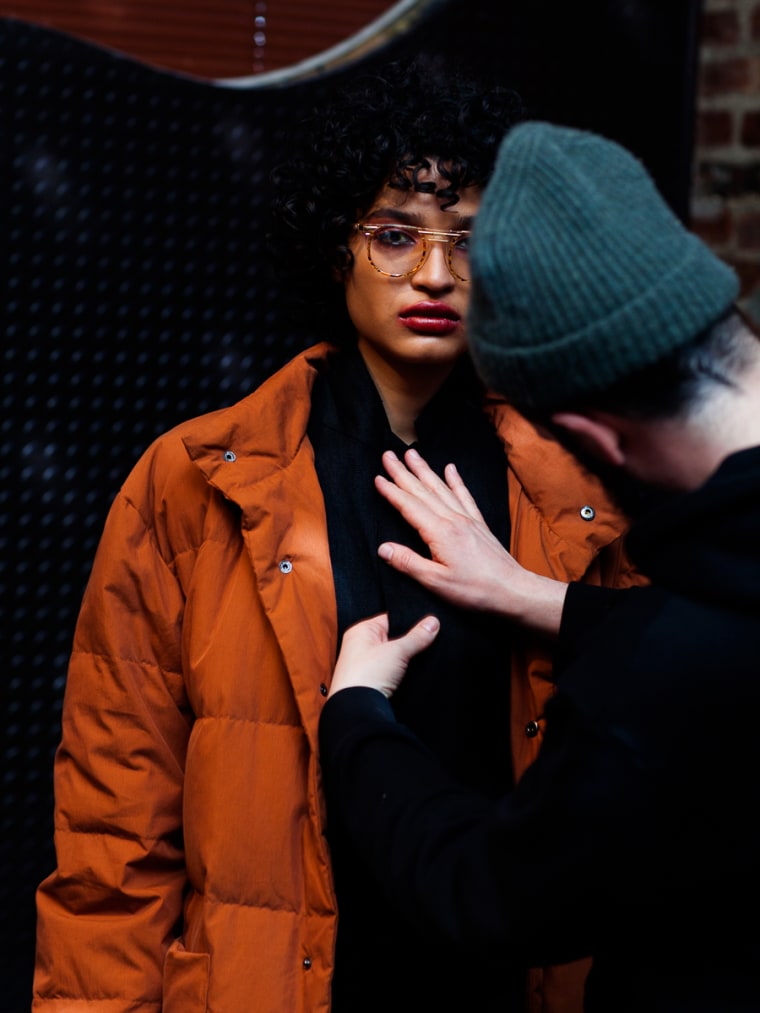 Indya Moore for OAK NYC.