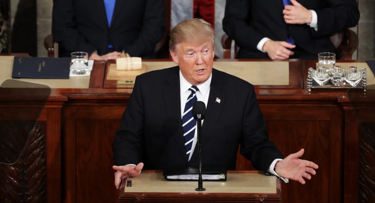 Image: Donald Trump Delivers Address To Joint Session Of Congress
