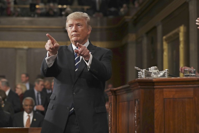Image: US President Donald J. Trump address Joint Session of Congress
