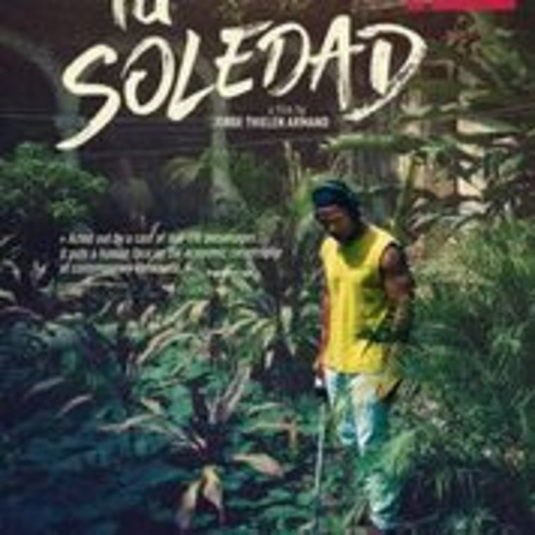Poster for film "La Soledad."