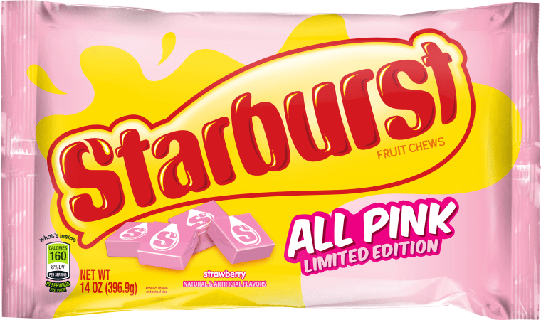 All-pink Starburst