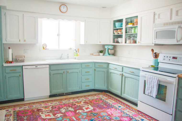 Bright kitchen makeover