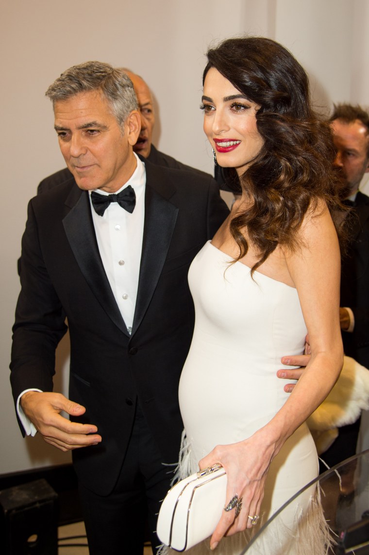 George and Amal Clooney