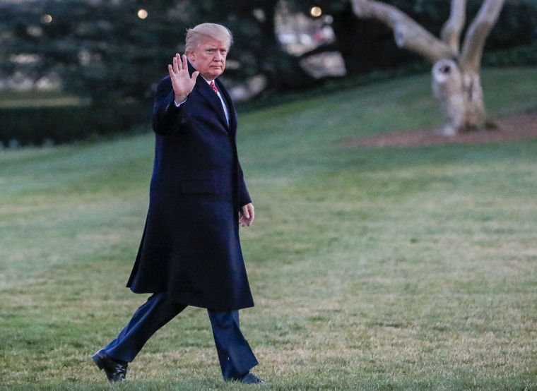 Image: President Trump at the White House in Washington, DC, USA