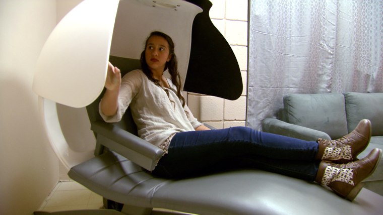 Image: Several New Mexico high schools are trying to help sleep-deprived students with sleep pods