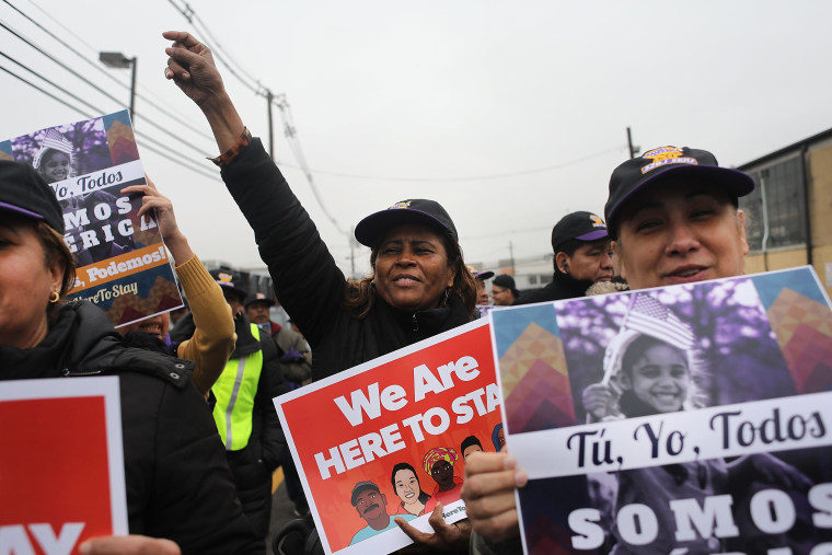 Image: Immigration Activists Protest At ICE Detention Center In New Jersey
