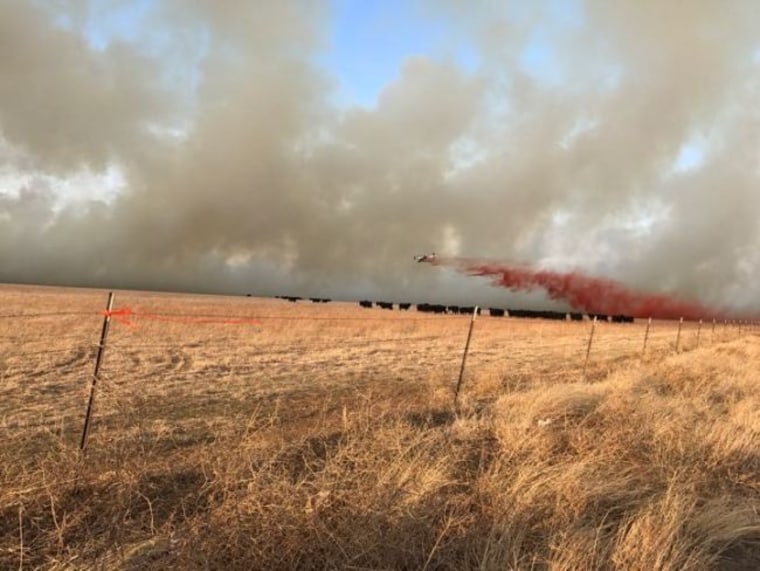 IMAGE: Firefighting plane in Amarillo, Texas