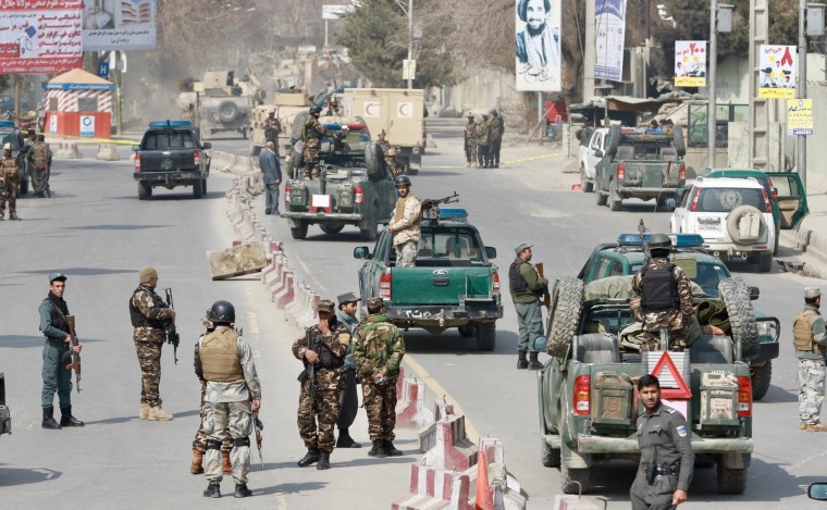 Image: Kabul military hospital attacked
