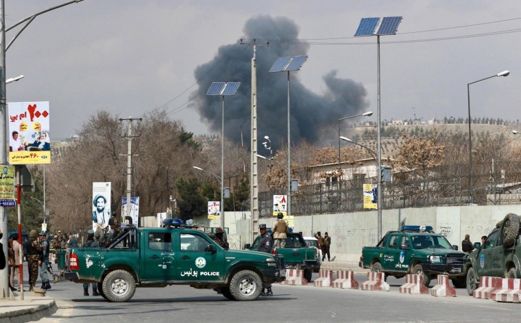 Image: Kabul military hospital attacked