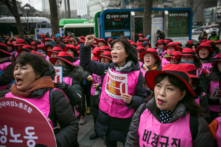 Image: International Women's Day 2017 In Seoul