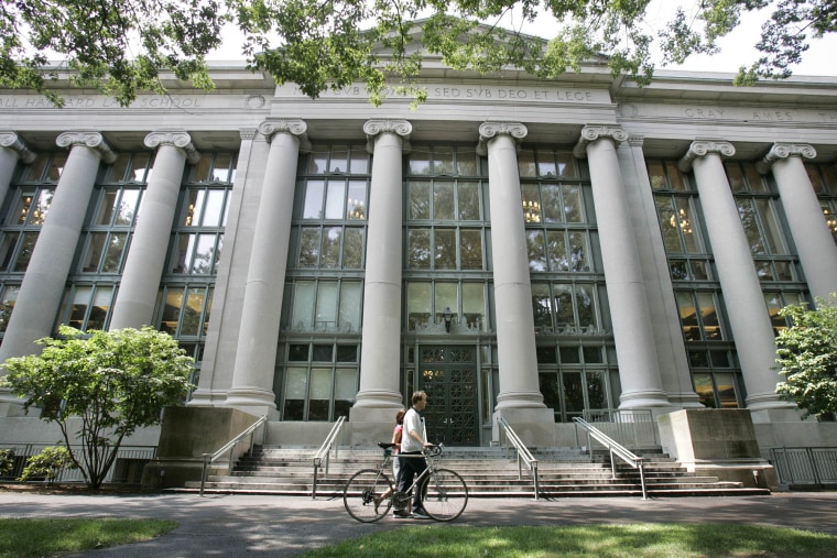 Image: Langdell Hall on Harvard's campus