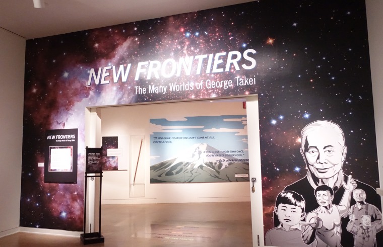 "New Frontiers: The Many Worlds of George Takei" at the Japanese American National Museum - Los Angeles, CA