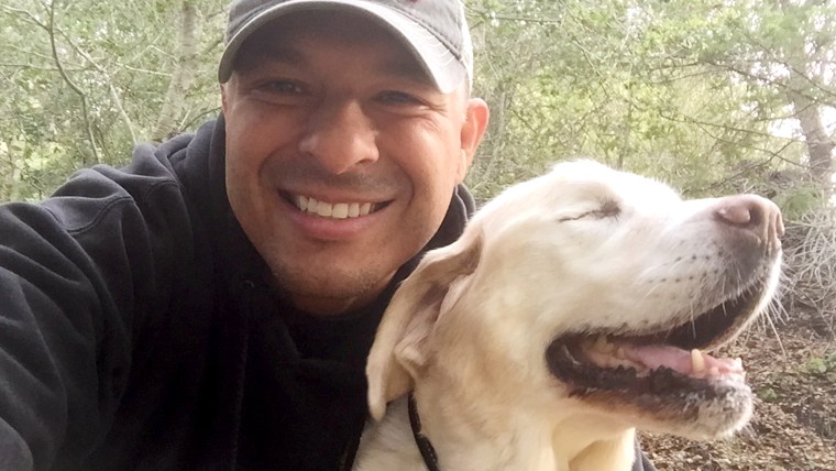 Firefighter rescues blind dog lost in woods for 8 days, then turns down reward