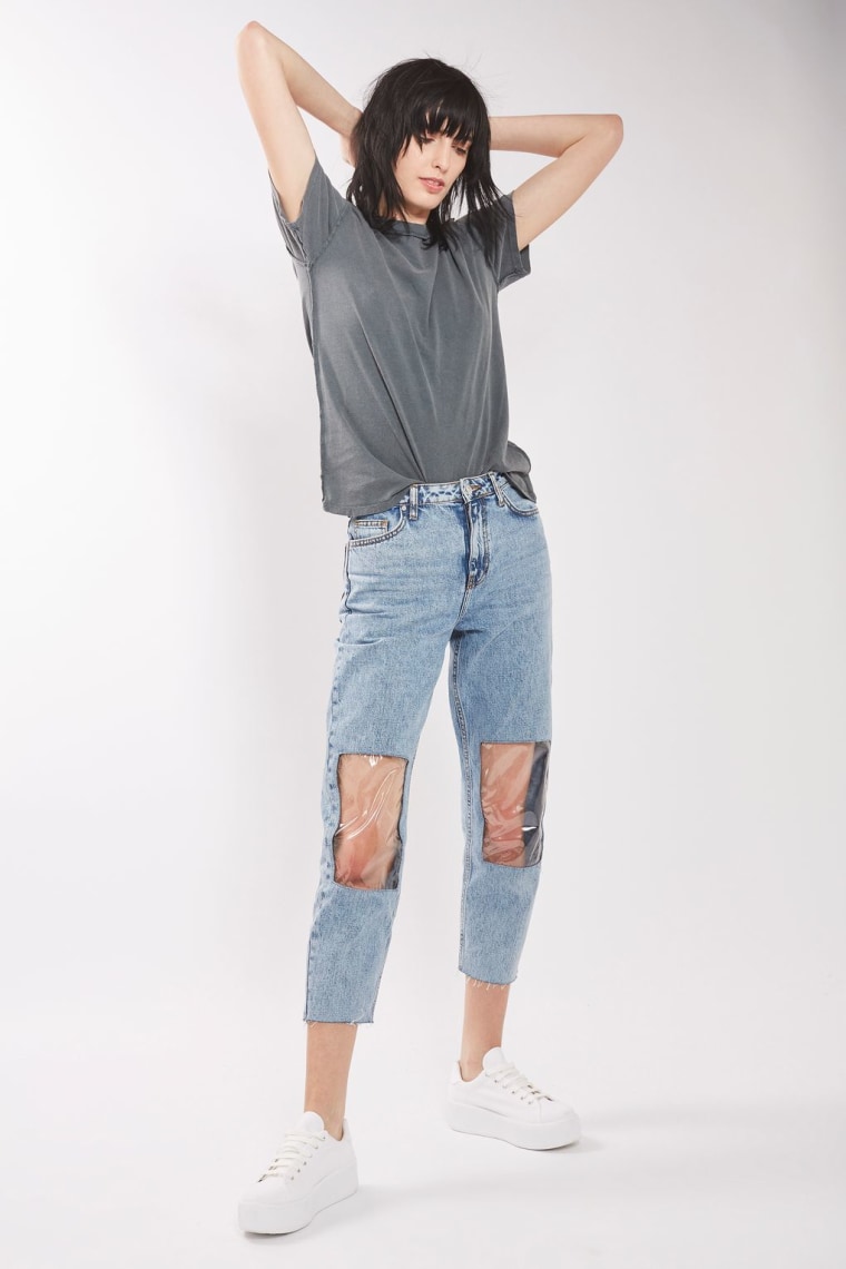 Topshop Panel Jeans